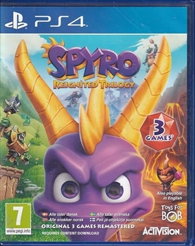 Spyro Reignited Trilogy - PS4 (B Grade) (Used) (eng)
